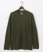 【ジョセフ アブード マウンテン/JOSEPH ABBOUD MOUNTAIN】の【サスティナブル/吸水速乾/保温】高機能メリノワッフルTシャツ カーキ系|ID: prp329100004674739 ipo3291000000033782655