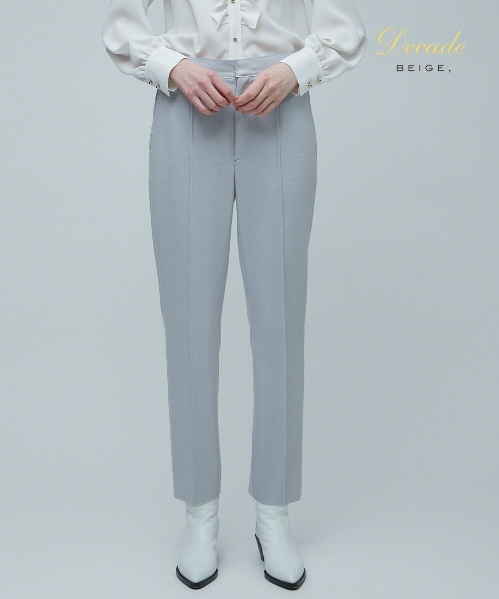 【ベイジ,/BEIGE,】のCORBY / クロップドパンツ インテリア・キッズ・メンズ・レディースファッション・服の通販 founy(ファニー) 　ファッション　Fashion　レディースファッション　Fashion for Women　パンツ　Pants & Trousers　シンプル　Simple, Minimal　ジャケット　Jacket, Outerwear　ストレッチ　Stretch, Stretchy Fabric　スラックス　Slacks, Dress Pants　セットアップ　Set-Up, Coordinated Outfit　センター　Center, Center Line　ボトム　Bottoms, Lower Wear　定番　Standard, Basic Item　A/W・秋冬　Autumn/Winter　Sax|ID: prp329100004674741 ipo3291000000033782662