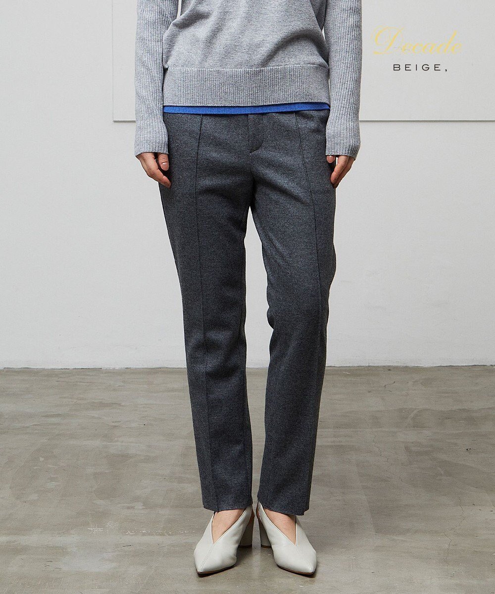 【ベイジ,/BEIGE,】のCORBY / クロップドパンツ インテリア・キッズ・メンズ・レディースファッション・服の通販 founy(ファニー) 　ファッション　Fashion　レディースファッション　Fashion for Women　パンツ　Pants & Trousers　シンプル　Simple, Minimal　ジャケット　Jacket, Outerwear　ストレッチ　Stretch, Stretchy Fabric　スラックス　Slacks, Dress Pants　セットアップ　Set-Up, Coordinated Outfit　センター　Center, Center Line　ボトム　Bottoms, Lower Wear　定番　Standard, Basic Item　A/W・秋冬　Autumn/Winter　C.Gray|ID: prp329100004674741 ipo3291000000033782664