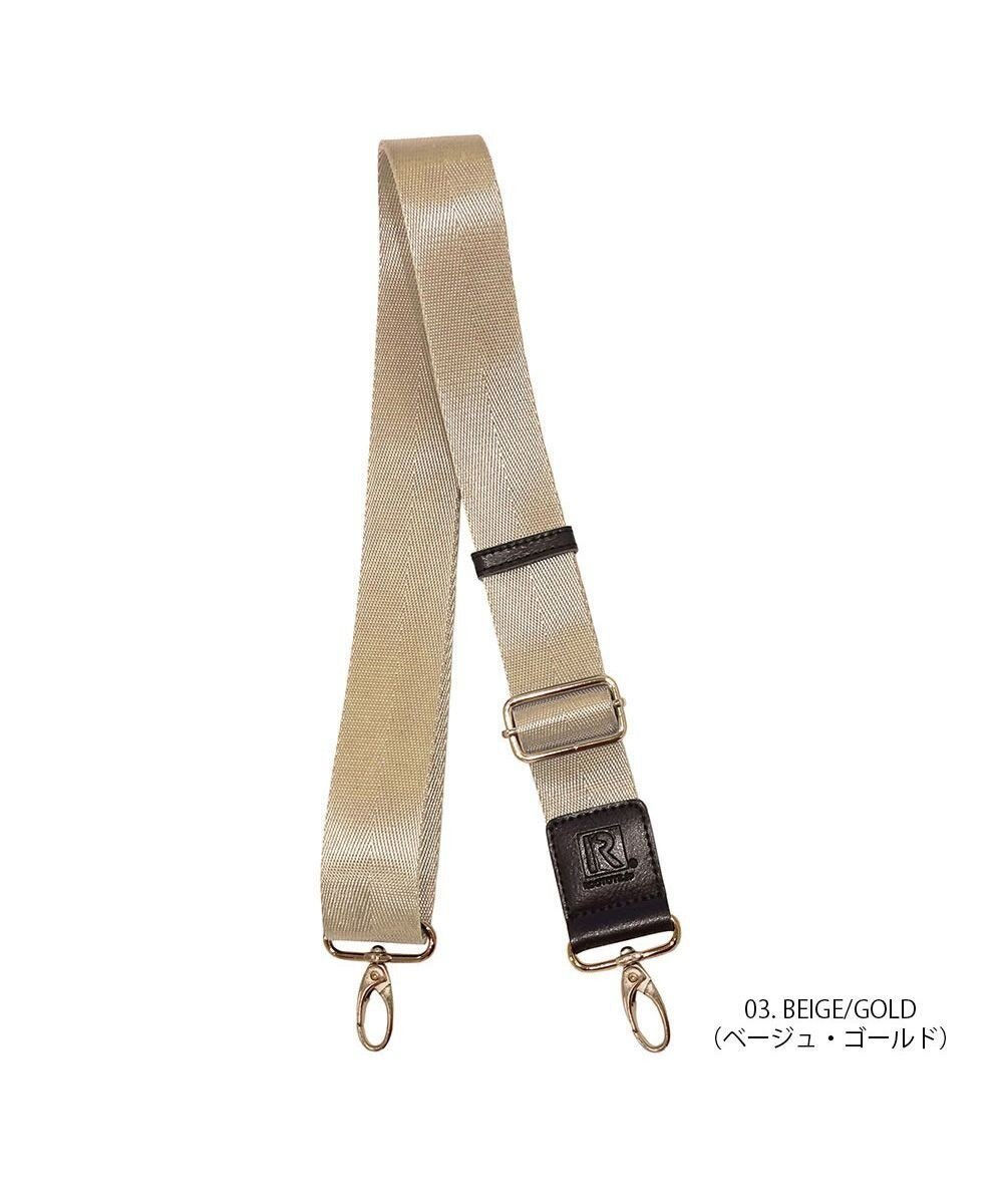 【ルートート/ROOTOTE】の0359【ショルダーストラップ】OP.ストラップ38ミリ-B インテリア・キッズ・メンズ・レディースファッション・服の通販 founy(ファニー) ファッション Fashion レディースファッション Fashion for Women ミニ財布・二つ折り財布 Wallets & Card Cases カメラ Camera Accessories ショルダー Shoulder, Shoulder Strap シンプル Simple, Minimal 財布 Wallet, Purse ラップ Wrap, Wrap Design ワンポイント One Point, Statement Accent 新作・新入荷 New Arrivals / New In 03:ベージュ・ゴールド|ID: prp329100004674744 ipo3291000000033782675