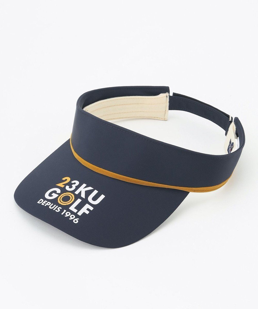 【23区 ゴルフ/NIJYUSANKU GOLF】の【WOMEN】バイザー インテリア・キッズ・メンズ・レディースファッション・服の通販 founy(ファニー) 　ファッション　Fashion　レディースファッション　Fashion for Women　キャップ&ハット　Hats & Caps　タフタ　Taffeta, Structured Fabric　ベロア　Velour, Soft Velvet　帽子　Hat, Headwear　秋　Autumn　A/W・秋冬　Autumn/Winter　イエロー系3|ID: prp329100004674756 ipo3291000000034605280