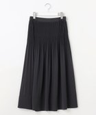 【自由区/JIYU-KU】の【セットアップ対応・洗える】ライトサテンプリーツ スカート ネイビー系|ID: prp329100004674762 ipo3291000000033782731