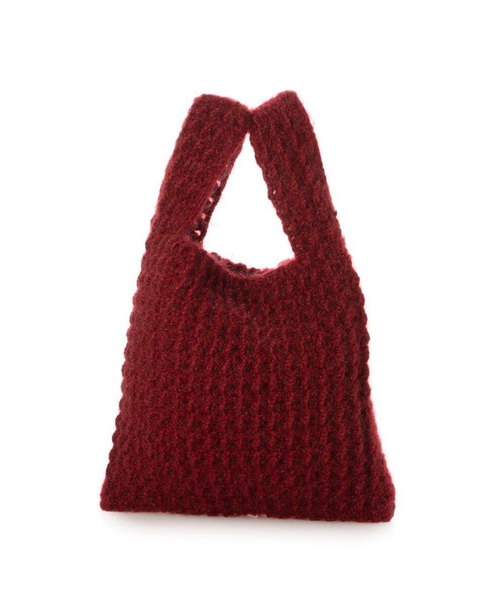【アンビリオン/UNBILLION】のカシュカシュ cachecache / 柄編みニットショッパーバッグ インテリア・キッズ・メンズ・レディースファッション・服の通販 founy(ファニー) ファッション Fashion レディースファッション Fashion for Women トップス・カットソー Cut & Sew Tops ニット Knit Tops & Sweaters カラフル Colorful Design 財布 Wallet, Purse ハンド Hand, Handmade ミックス Mix, Mixed Style モチーフ Motif, Design Theme A/W・秋冬 Autumn/Winter 再入荷 Restock / Back in Stock おすすめ Recommended / Our Picks レッド|ID: prp329100004674768 ipo3291000000034300451