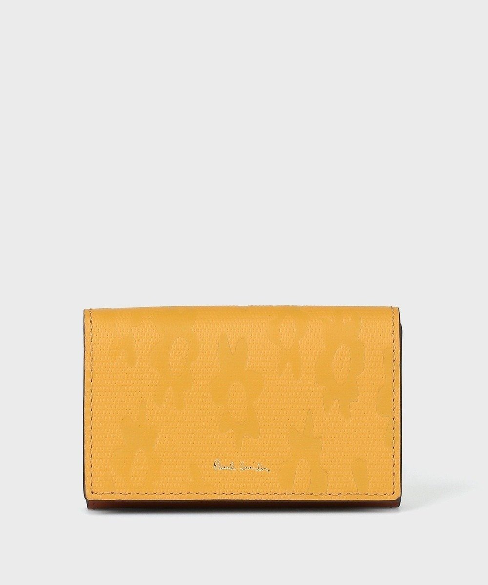 【ポール スミス/Paul Smith】のデイジーレザー 名刺入れ インテリア・キッズ・メンズ・レディースファッション・服の通販 founy(ファニー) 　ファッション　Fashion　レディースファッション　Fashion for Women　ミニ財布・二つ折り財布　Wallets & Card Cases　カードケース/名刺入れ　Card Holders & Business Cases　メッシュ　Mesh, Net Fabric　財布　Wallet, Purse　イエロー|ID: prp329100004674774 ipo3291000000033782779