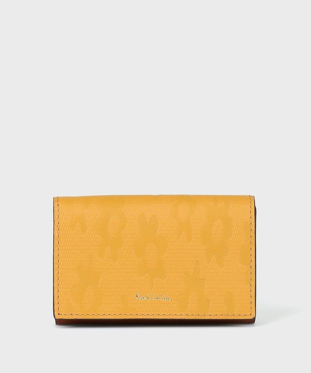 【ポール スミス/Paul Smith】のデイジーレザー 名刺入れ インテリア・キッズ・メンズ・レディースファッション・服の通販 founy(ファニー) ファッション Fashion レディースファッション Fashion for Women ミニ財布・二つ折り財布 Wallets & Card Cases カードケース/名刺入れ Card Holders & Business Cases メッシュ Mesh, Net Fabric 財布 Wallet, Purse イエロー|ID: prp329100004674774 ipo3291000000034300510