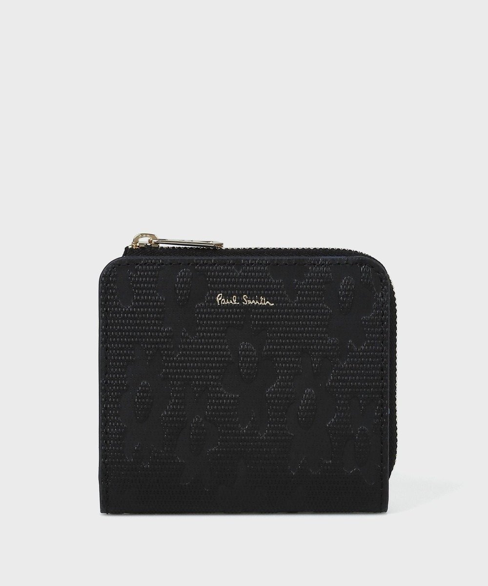 【ポール スミス/Paul Smith】のデイジーレザー 2つ折り財布 インテリア・キッズ・メンズ・レディースファッション・服の通販 founy(ファニー) 　ファッション　Fashion　レディースファッション　Fashion for Women　ミニ財布・二つ折り財布　Wallets & Card Cases　ポケット　Pocket, Pocket Detail　メッシュ　Mesh, Net Fabric　財布　Wallet, Purse　ブラック|ID: prp329100004674775 ipo3291000000033782784