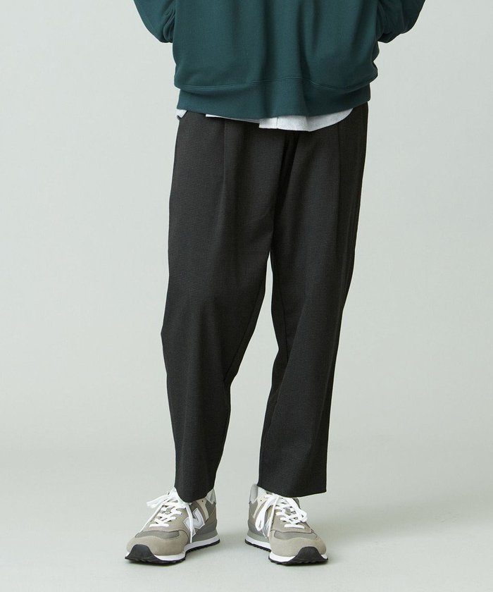 【ジェイプレスヨークストリート/J.PRESS YORK STREET】の【UNISEX】チェックテーパードパンツ インテリア・キッズ・メンズ・レディースファッション・服の通販 founy(ファニー) https://founy.com/ ファッション Fashion レディースファッション Fashion for Women パンツ Pants & Trousers ジャケット Jacket, Outerwear チェック Check, Plaid, Tartan テーパード Tapered, Tapered Pants ベーシック Basic, Essential ユニセックス Unisex, Genderless 冬 Winter / This Winter A/W・秋冬 Autumn/Winter おすすめ Recommended / Our Picks |ID: prp329100004674778 ipo3291000000034300589