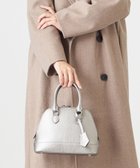 【ラ バガジェリー/LA BAGAGERIE】の【MONICA】2wayミニボストンバッグ ガンメタリック|ID: prp329100004674795 ipo3291000000034211329