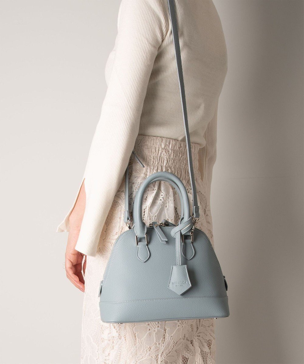 【ラ バガジェリー/LA BAGAGERIE】の【MONICA】2wayミニボストンバッグ インテリア・キッズ・メンズ・レディースファッション・服の通販 founy(ファニー) ファッション Fashion レディースファッション Fashion for Women バッグ Bags コンパクト Compact, Small Size スマート Smart, Elegant セレモニー Ceremony チャーム Charm, Pendant フェイクレザー Faux Leather, PU Leather ボストンバッグ Boston Bag, Retro Bag ポケット Pocket, Pocket Detail エレガント 上品 Elegant ダークブルー|ID: prp329100004674795 ipo3291000000034211333