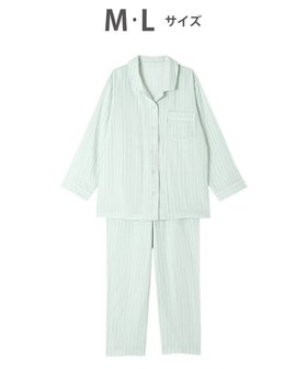 【ワコール 睡眠科学/wacoal suimin】のパジャマ 長袖 長ズボン 綿100%(本体) 二重ガーゼ 通気性 上下セット 前開き YDX570 睡眠科学/ワコール 人気、トレンドファッション・服の通販 founy(ファニー) ファッション Fashion レディースファッション Fashion for Women トップス・カットソー Cut & Sew Tops 長袖 Long Sleeve, Full Sleeve パジャマ Pajamas, Sleepwear ボトム Bottoms, Lower Wear ロング Long, Long-Length |ID:prp329100004674796