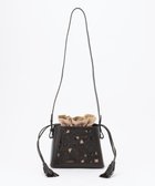 【グレース コンチネンタル/GRACE CONTINENTAL】のCutwork box Bag ブラック|ID: prp329100004674799 ipo3291000000034302956