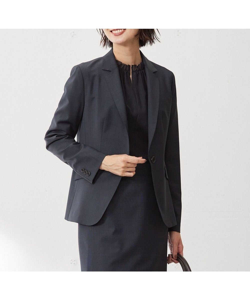 【ジェイ プレス/J.PRESS】の【セットアップ対応】BAHARIYE テーラード ジャケット 人気、トレンドファッション・服の通販 founy(ファニー) ファッション Fashion レディースファッション Fashion for Women アウター Coat / Outerwear Collection レディースジャケット・軽アウター Jackets テーラードジャケット / 通勤・きれいめスタイル Tailored Jackets & Blazers ジャケット Jacket, Outerwear ストレッチ Stretch, Stretchy Fabric セットアップ Set-Up, Coordinated Outfit テーラード Tailored, Tailored Fit 定番 Standard, Basic Item バランス Balance, Style Balance 無地 Plain, Solid Color A/W・秋冬 Autumn/Winter other-1|ID: prp329100004674801 ipo3291000000034302966