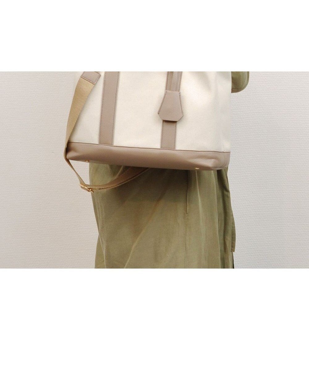 【アンビリオン/UNBILLION】のcachecache ショルダー付きパーテーションキャンバストートL インテリア・キッズ・メンズ・レディースファッション・服の通販 founy(ファニー) 　ファッション　Fashion　レディースファッション　Fashion for Women　バッグ　Bags　カラフル　Colorful Design　キャンバス　Canvas, Canvas Fabric　ショルダー　Shoulder, Shoulder Strap　ハンド　Hand, Handmade　フラット　Flat, Flat Shoes　フラップ　Flap, Flap Pocket　ミックス　Mix, Mixed Style　モチーフ　Motif, Design Theme　再入荷　Restock / Back in Stock　おすすめ　Recommended / Our Picks　ビジネス 仕事 通勤　Business / Work / Commuting　オーク|ID: prp329100004674815 ipo3291000000034303102