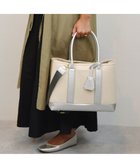 【アンビリオン/UNBILLION】のcachecache ショルダー付きパーテーションキャンバストートL シルバー|ID: prp329100004674815 ipo3291000000034303105