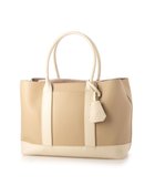 【アンビリオン/UNBILLION】のcachecache ショルダー付きパーテーション合成皮革トートL ベージュミックス|ID: prp329100004674816 ipo3291000000034303128