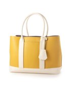 【アンビリオン/UNBILLION】のcachecache ショルダー付きパーテーション合成皮革トートL イエローミックス|ID: prp329100004674816 ipo3291000000034303137