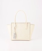 【グレース コンチネンタル/GRACE CONTINENTAL】のStuds tote bag エクリュ|ID: prp329100004674822 ipo3291000000034301393