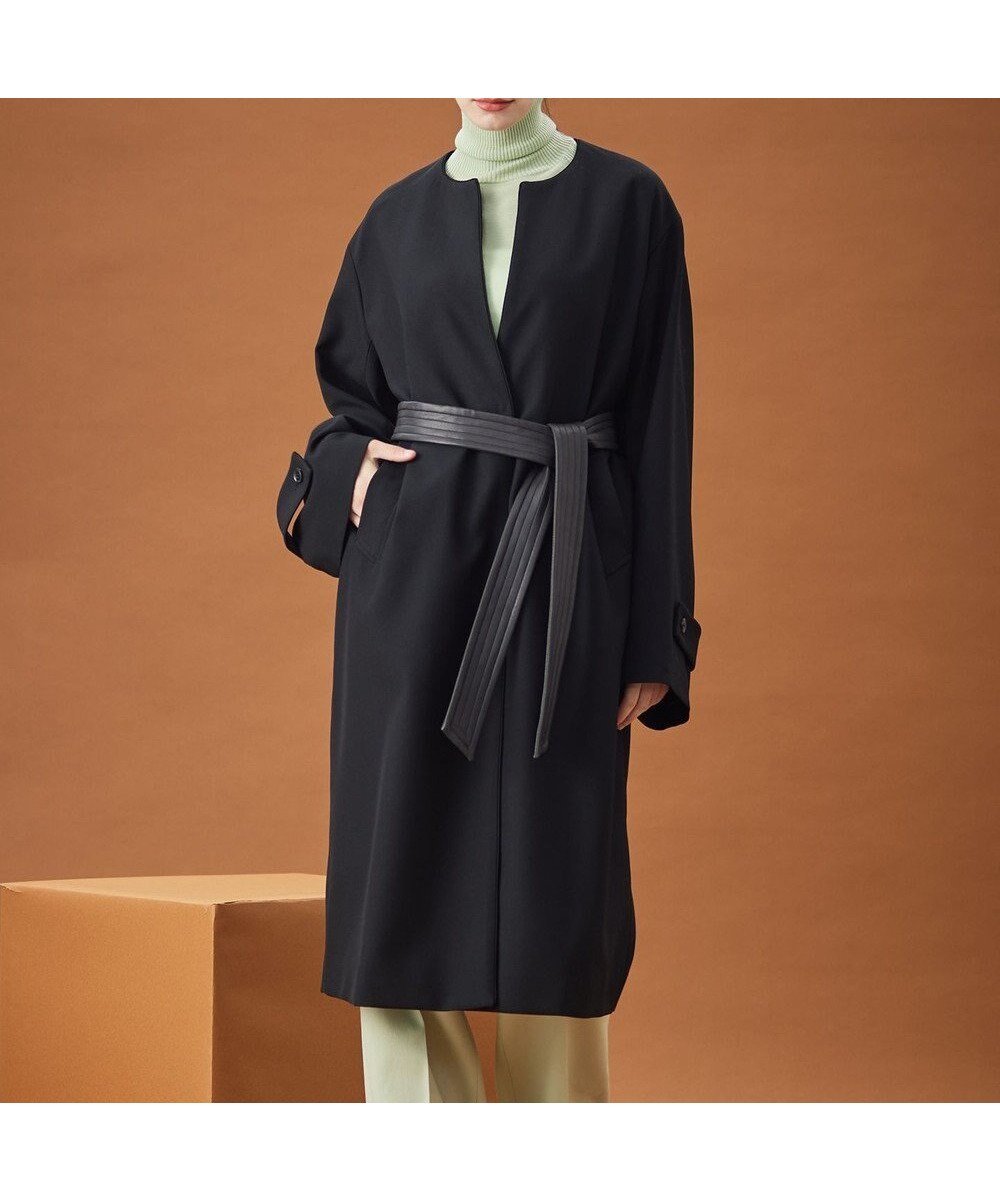 【ベイジ,/BEIGE,】のVALETTE / ドレスコート インテリア・キッズ・メンズ・レディースファッション・服の通販 founy(ファニー) 　ファッション　Fashion　レディースファッション　Fashion for Women　アウター　Coat / Outerwear Collection　コート・ロングコート・ピーコート　Long Coats, Peacoats & More　レディースジャケット・軽アウター　Jackets　ワンピース　Dresses　フォーマル・パーティードレス・結婚式用ドレス　Elegant & Casual Dresses　エレガント 上品　Elegant　ジャケット　Jacket, Outerwear　ストレッチ　Stretch, Stretchy Fabric　ドレス　Dress, One-Piece　フェイクレザー　Faux Leather, PU Leather　リアル　Real, Realistic　A/W・秋冬　Autumn/Winter　Black|ID: prp329100004674845 ipo3291000000034301613