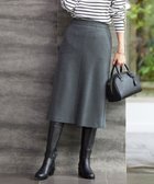 【ジェイ プレス/J.PRESS】の【洗える】デュアルウォームポンチ スカート グレー系|ID: prp329100004674856 ipo3291000000033783084