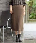 【ジェイ プレス/J.PRESS】の【洗える】デュアルウォームポンチ スカート カーキ系|ID: prp329100004674856 ipo3291000000033783085