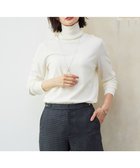 【ジェイ プレス/J.PRESS】の【洗える】PRINCE タートルネック ニット ホワイト系|ID: prp329100004674858 ipo3291000000033783091