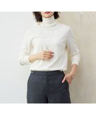 【ジェイ プレス/J.PRESS】の【洗える】PRINCE タートルネック ニット ホワイト系|ID: prp329100004674858 ipo3291000000034473962