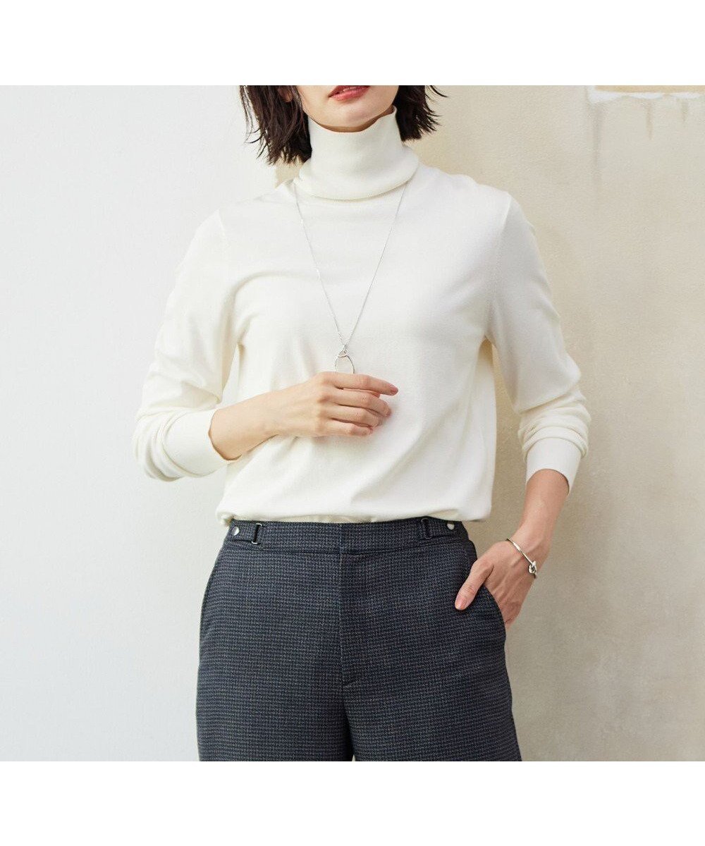 【ジェイ プレス/J.PRESS】の【洗える】PRINCE タートルネック ニット インテリア・キッズ・メンズ・レディースファッション・服の通販 founy(ファニー) 　ファッション　Fashion　レディースファッション　Fashion for Women　トップス・カットソー　Cut & Sew Tops　ニット　Knit Tops & Sweaters　タートルネック・ハイネックトップス　Turtlenecks & High-Neck Tops　ストレッチ　Stretch, Stretchy Fabric　セーター　Sweater, Knitwear　タートルネック　Turtleneck, High Neck　ベーシック　Basic, Essential　定番　Standard, Basic Item　洗える　Machine Washable　A/W・秋冬　Autumn/Winter　防寒　Cold Protection, Winter-Ready　ホワイト系|ID: prp329100004674858 ipo3291000000034473962
