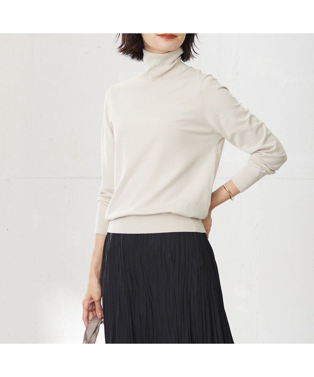 【ジェイ プレス/J.PRESS】の【洗える】PRINCE タートルネック ニット インテリア・キッズ・メンズ・レディースファッション・服の通販 founy(ファニー) 　ファッション　Fashion　レディースファッション　Fashion for Women　トップス・カットソー　Cut & Sew Tops　ニット　Knit Tops & Sweaters　タートルネック・ハイネックトップス　Turtlenecks & High-Neck Tops　ストレッチ　Stretch, Stretchy Fabric　セーター　Sweater, Knitwear　タートルネック　Turtleneck, High Neck　ベーシック　Basic, Essential　定番　Standard, Basic Item　洗える　Machine Washable　A/W・秋冬　Autumn/Winter　防寒　Cold Protection, Winter-Ready　ベージュ系|ID: prp329100004674858 ipo3291000000034473966