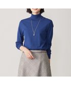 【ジェイ プレス/J.PRESS】の【洗える】PRINCE タートルネック ニット ブルー系|ID: prp329100004674858 ipo3291000000034473969