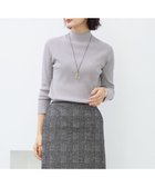 【ジェイ プレス/J.PRESS】の針抜きフライス ボトルネック リブ カットソー ライトグレー系|ID: prp329100004674860 ipo3291000000033783107