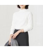 【ジェイ プレス/J.PRESS】の針抜きフライス ボトルネック リブ カットソー ホワイト系|ID: prp329100004674860 ipo3291000000033783110