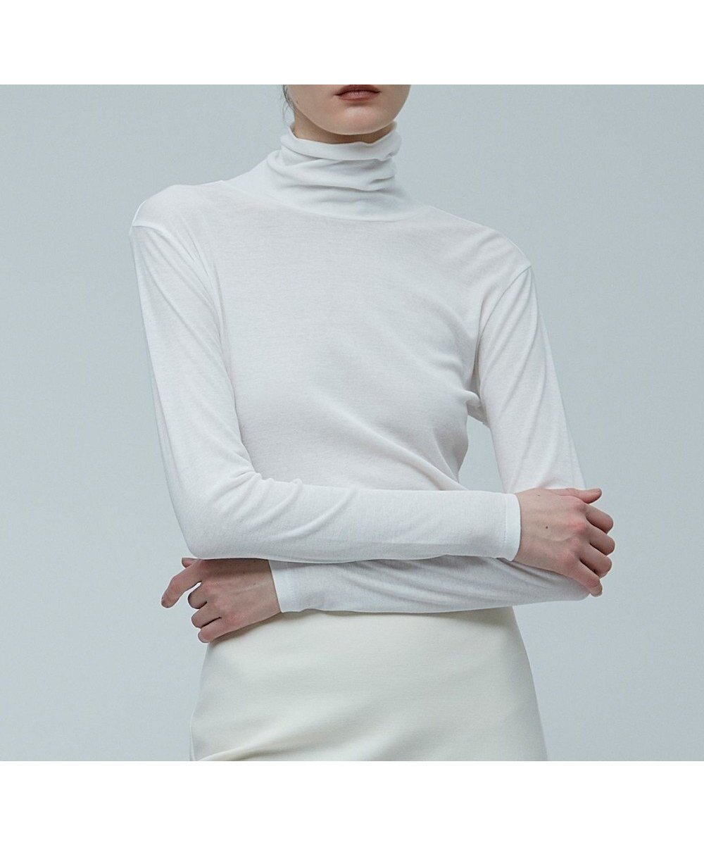 【ベイジ,/BEIGE,】の【VERY 12月号掲載】SORE / ハイネックカットソー インテリア・キッズ・メンズ・レディースファッション・服の通販 founy(ファニー) 　雑誌掲載アイテム　Magazine Picks & Fashion Features　ファッション雑誌　Fashion Magazines　ヴェリィ　VERY　ファッション　Fashion　レディースファッション　Fashion for Women　トップス・カットソー　Cut & Sew Tops　シャツ・ブラウス・オフィスカジュアル　Elegant Blouses & Button-Ups　ロングTシャツ・Tシャツ　Longline T-Shirts & Tees　カットソー・ベーシックTシャツ　Cut-and-Sewn Tops / Stretch Tees & Basics　12月号　December Issue　カットソー　Cut and Sewn Top　夏　Summer　定番　Standard, Basic Item　S/S・春夏　SS, Spring/Summer, Warm Season　A/W・秋冬　Autumn/Winter　雑誌　Magazine, Fashion Magazine　White|ID: prp329100004674872 ipo3291000000033783154