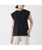 【ハーグ/HAAG】の【スマイルコットン/ソフトタッチ/洗濯機可】SLEEVELESS SHIRTS ノースリーブカットソー ブラック|ID: prp329100004674877 ipo3291000000033783175