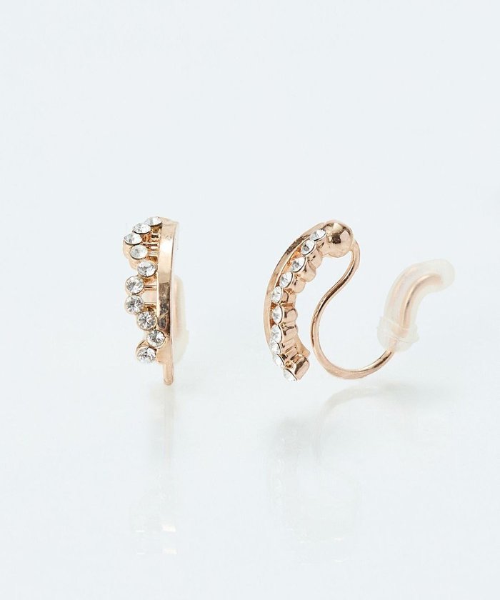 【フィービィー/phoebe】の【金属アレルギー対応】【痛くないシリーズ】ミルキーウェイライトフィットイヤリング ローズゴールド インテリア・キッズ・メンズ・レディースファッション・服の通販 founy(ファニー) https://founy.com/ ファッション Fashion レディースファッション Fashion for Women ジュエリー Jewelry ファッションリング Fashion Rings イヤリング・フープ・ドロップタイプ Hoop, Drop & Clip Earrings アクセサリー Fashion Accessories イヤリング Earrings ビジュー Bijou, Jewel-like Accent フープ Hoop, Hoop Earrings メタル Metal, Metal Parts ローズ Rose, Rose Motif 軽量 Lightweight, Ultra Light |ID: prp329100004674888 ipo3291000000034302318