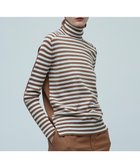 【ベイジ,/BEIGE,】の【NAVYS vol.10号掲載】LA MONNAIE / タートルニット Camel Off Border|ID: prp329100004674890 ipo3291000000033783225