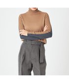【ベイジ,/BEIGE,】の【NAVYS vol.10号掲載】LA MONNAIE / タートルニット Camel×M.Gray|ID: prp329100004674890 ipo3291000000034302325