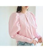 【ハッシュニュアンス/#Newans】の【アイロンいらず】ジュリエットスリーブブラウス ピンク|ID: prp329100004674892 ipo3291000000034302385