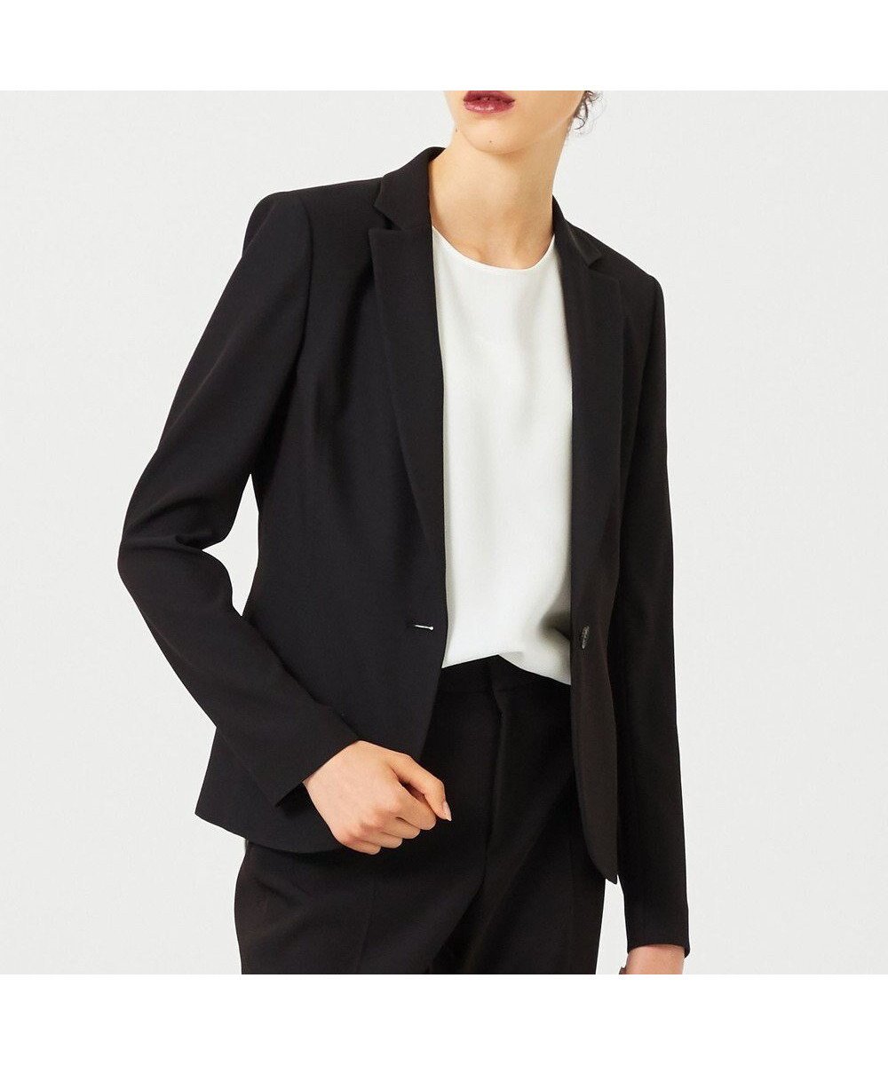 【ベイジ,/BEIGE,】のLUIZA / テーラードジャケット インテリア・キッズ・メンズ・レディースファッション・服の通販 founy(ファニー) 　ファッション　Fashion　レディースファッション　Fashion for Women　アウター　Coat / Outerwear Collection　レディースジャケット・軽アウター　Jackets　テーラードジャケット / 通勤・きれいめスタイル　Tailored Jackets & Blazers　エレガント 上品　Elegant　ジャケット　Jacket, Outerwear　スタイリッシュ　Stylish, Fashionable　ストレッチ　Stretch, Stretchy Fabric　セットアップ　Set-Up, Coordinated Outfit　定番　Standard, Basic Item　A/W・秋冬　Autumn/Winter　Black|ID: prp329100004674902 ipo3291000000033783269