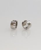 【フィービィー/phoebe】の≪TV番組着用商品≫【金属アレルギー対応】ワンタッチワイドフープミニピアス シルバー/サージカルステンレス シルバー|ID: prp329100004674918 ipo3291000000035774485