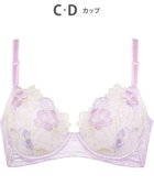 【ウィング/Wing】のブラジャー 背中の段差をスムージング バストの脇流れをブロック 脇高設計(バック) 【後ろ姿きれいブラ】 ブラ KB2718 ウイング/ワコール パープル|ID: prp329100004674953 ipo3291000000034303206