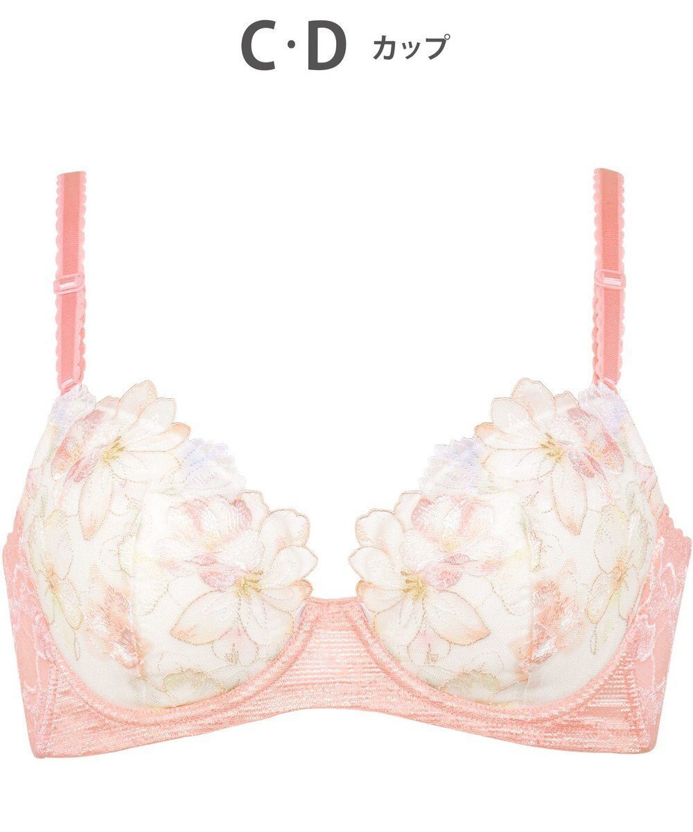 【ウィング/Wing】のブラジャー 背中の段差をスムージング バストの脇流れをブロック 脇高設計(バック) 【後ろ姿きれいブラ】 ブラ KB2718 ウイング/ワコール インテリア・キッズ・メンズ・レディースファッション・服の通販 founy(ファニー) 　ファッション　Fashion　レディースファッション　Fashion for Women　バッグ　Bags　なめらか　Smooth, Silky Texture　アンダー　Underwear Essentials　フラット　Flat, Flat Shoes　ブラジャー　Bra, Lingerie　ブロック　Block, Solid Block Pattern　レース　Lace, Lace Fabric　ロマンピンク|ID: prp329100004674953 ipo3291000000034303208