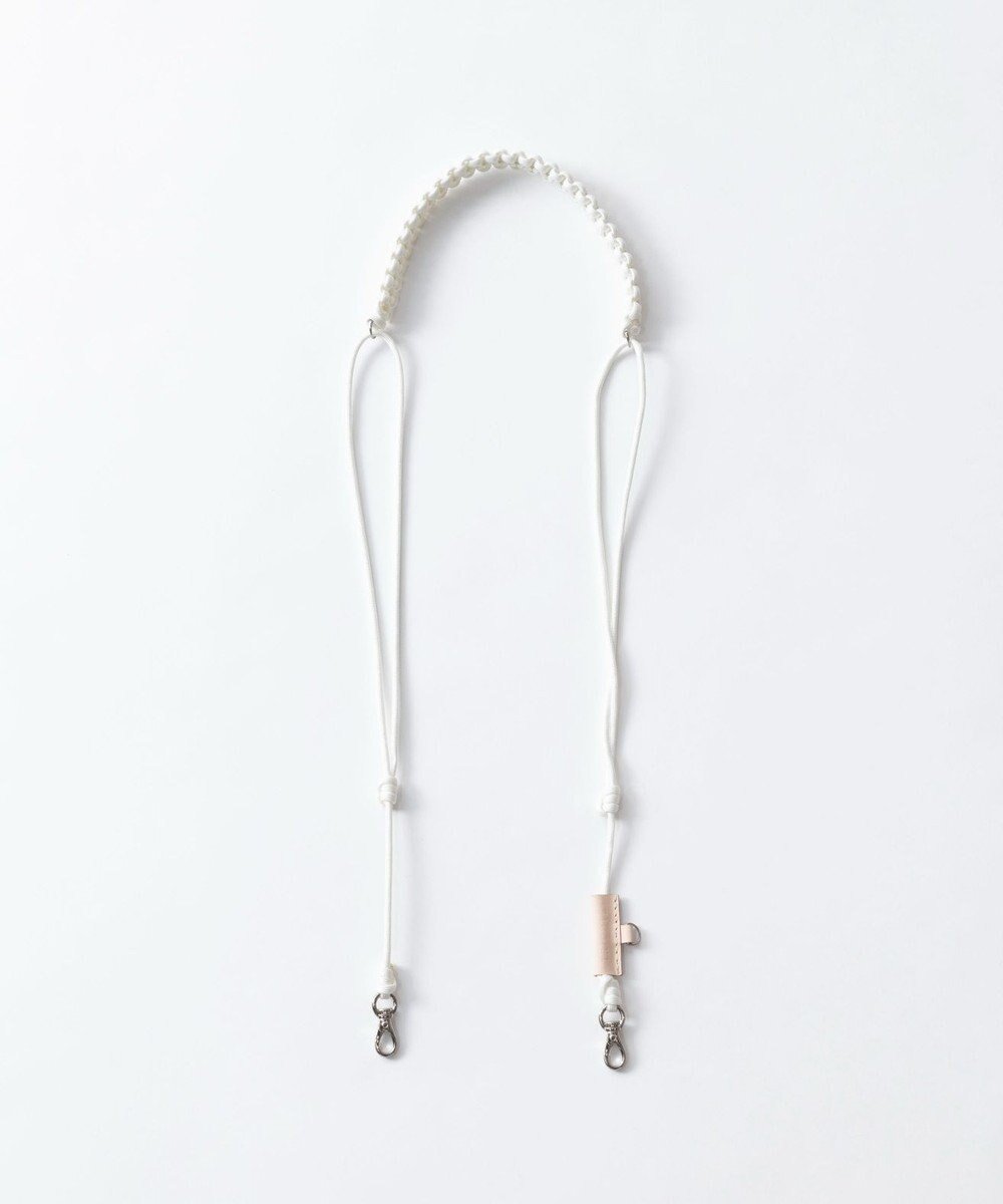 【トリコテ/Tricote】のKNOT CORD STRAP/ノット コードストラップ インテリア・キッズ・メンズ・レディースファッション・服の通販 founy(ファニー) 　ファッション　Fashion　レディースファッション　Fashion for Women　おすすめ　Recommended / Our Picks　ウォレット　Wallet　シンプル　Simple, Minimal　ベーシック　Basic, Essential　ラップ　Wrap, Wrap Design　エレガント 上品　Elegant　90WHITE|ID: prp329100004674961 ipo3291000000033783495