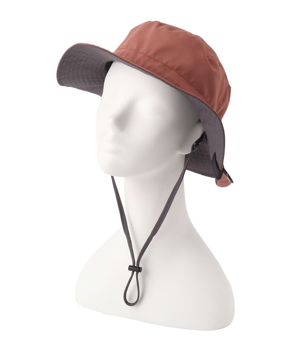 【ムーンバット/MOONBAT】の【WEB限定】アドベンチャーハット 撥水加工 あご紐付き サイズ調整可 インテリア・キッズ・メンズ・レディースファッション・服の通販 founy(ファニー) 　ファッション　Fashion　レディースファッション　Fashion for Women　キャップ&ハット　Hats & Caps　アウトドア　Outdoor Clothing　メッシュ　Mesh, Net Fabric　帽子　Hat, Headwear　オレンジ|ID: prp329100004674984 ipo3291000000033783560