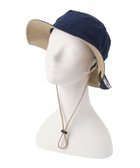 【ムーンバット/MOONBAT】の【WEB限定】アドベンチャーハット 撥水加工 あご紐付き サイズ調整可 ネイビーブルー|ID: prp329100004674984 ipo3291000000033783561