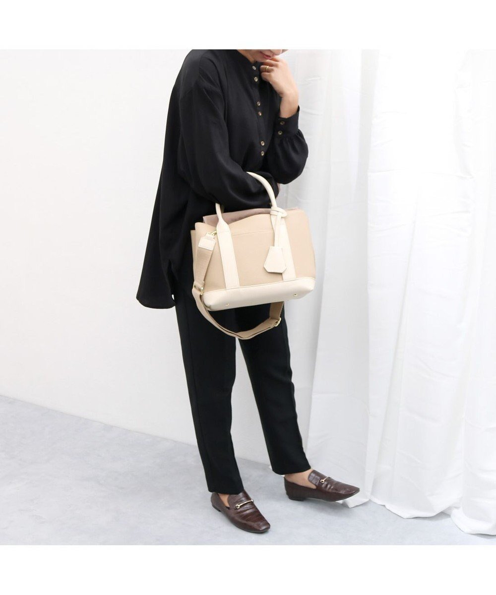 【アンビリオン/UNBILLION】の【テレビ ドラマ着用アイテム】cachecache ショルダー付きパーテーション合成皮革トート 人気、トレンドファッション・服の通販 founy(ファニー) 　ファッション　Fashion　レディースファッション　Fashion for Women　バッグ　Bags　カラフル　Colorful Design　ショルダー　Shoulder, Shoulder Strap　シンプル　Simple, Minimal　財布　Wallet, Purse　ハンド　Hand, Handmade　フェイクレザー　Faux Leather, PU Leather　フラップ　Flap, Flap Pocket　ベーシック　Basic, Essential　ポーチ　Pouch, Small Case　ミックス　Mix, Mixed Style　モチーフ　Motif, Design Theme　再入荷　Restock / Back in Stock　 other-1|ID: prp329100004674988 ipo3291000000034303449