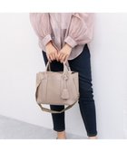 【アンビリオン/UNBILLION】の【テレビ ドラマ着用アイテム】cachecache ショルダー付きパーテーション合成皮革トート オーク|ID: prp329100004674988 ipo3291000000034303459