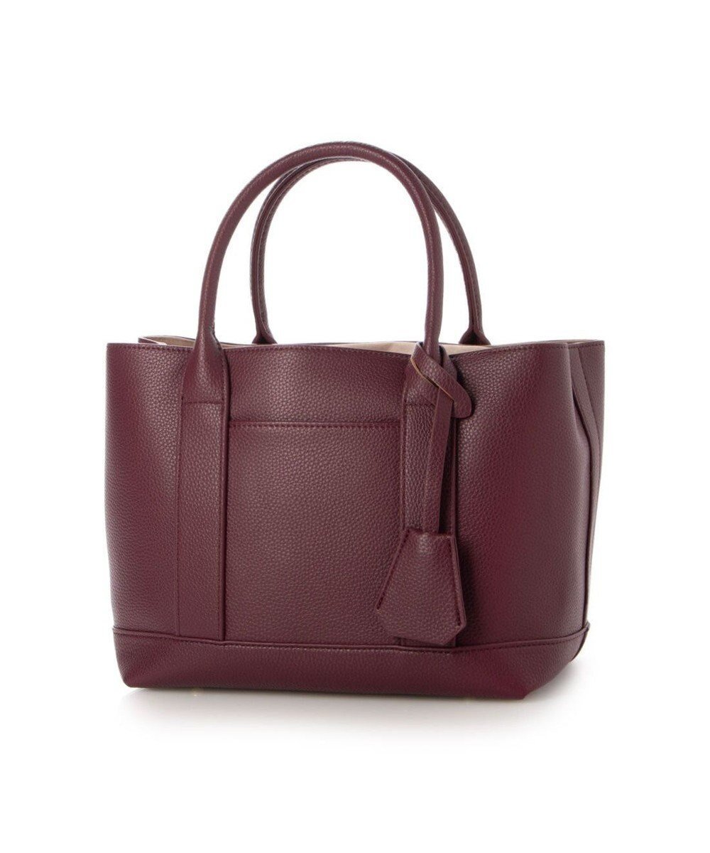 【アンビリオン/UNBILLION】の【テレビ ドラマ着用アイテム】cachecache ショルダー付きパーテーション合成皮革トート インテリア・キッズ・メンズ・レディースファッション・服の通販 founy(ファニー) 　ファッション　Fashion　レディースファッション　Fashion for Women　バッグ　Bags　カラフル　Colorful Design　ショルダー　Shoulder, Shoulder Strap　シンプル　Simple, Minimal　財布　Wallet, Purse　ハンド　Hand, Handmade　フェイクレザー　Faux Leather, PU Leather　フラップ　Flap, Flap Pocket　ベーシック　Basic, Essential　ポーチ　Pouch, Small Case　ミックス　Mix, Mixed Style　モチーフ　Motif, Design Theme　再入荷　Restock / Back in Stock　ワイン|ID: prp329100004674988 ipo3291000000034303465