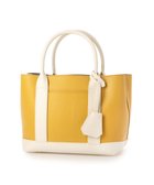 【アンビリオン/UNBILLION】の【テレビ ドラマ着用アイテム】cachecache ショルダー付きパーテーション合成皮革トート イエローミックス|ID: prp329100004674988 ipo3291000000034303468