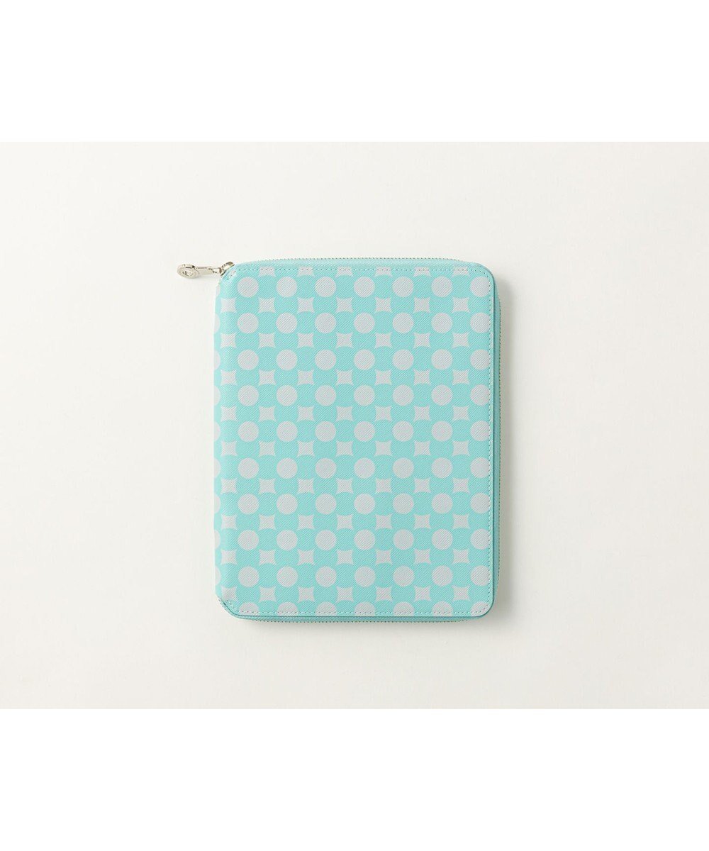 【ミヤビヤ/MIYABIYA】のLa quoh with kirakaracho 南蛮七宝 プリントレザー ノートホルダー インテリア・キッズ・メンズ・レディースファッション・服の通販 founy(ファニー) ファッション Fashion レディースファッション Fashion for Women スポーツウェア Functional & Stylish Sportswear コンパクト Compact, Small Size シルク Silk, 100% Silk ステーショナリー Stationery, Office Supplies スポーツ Sports, Activewear 手帳 Planner, Notebook プリント Print, Printed Pattern ポケット Pocket, Pocket Detail 青磁色|ID: prp329100004674989 ipo3291000000034178495