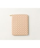 【ミヤビヤ/MIYABIYA】のLa quoh with kirakaracho 南蛮七宝 プリントレザー ノートホルダー 鴇色|ID: prp329100004674989 ipo3291000000034178496